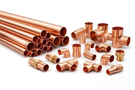 Copper Pipes, Coils & Fittings